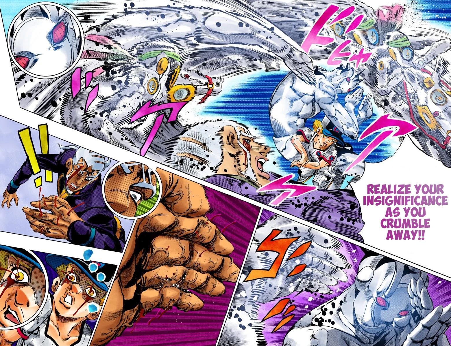 JoJo's Bizarre Adventure Part 6 - Stone Ocean (Official Colored) chapter 158 page 3