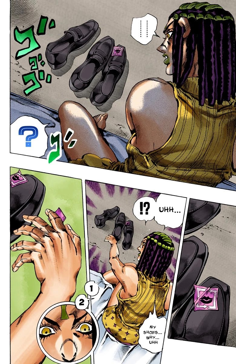 JoJo's Bizarre Adventure Part 6 - Stone Ocean (Official Colored) chapter 21 page 11