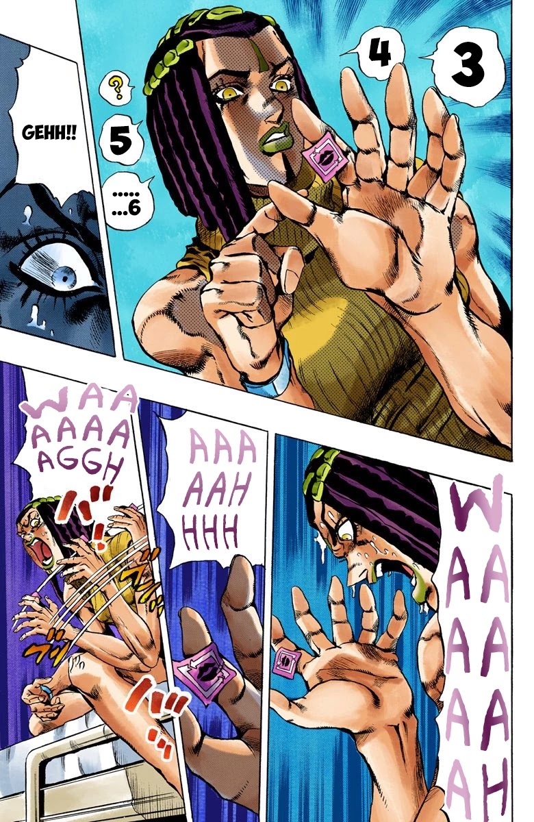 JoJo's Bizarre Adventure Part 6 - Stone Ocean (Official Colored) chapter 21 page 12