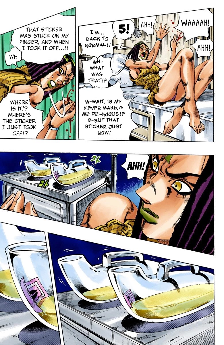JoJo's Bizarre Adventure Part 6 - Stone Ocean (Official Colored) chapter 21 page 14