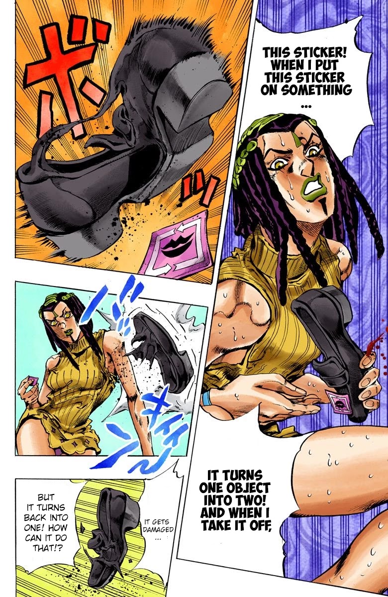 JoJo's Bizarre Adventure Part 6 - Stone Ocean (Official Colored) chapter 21 page 17