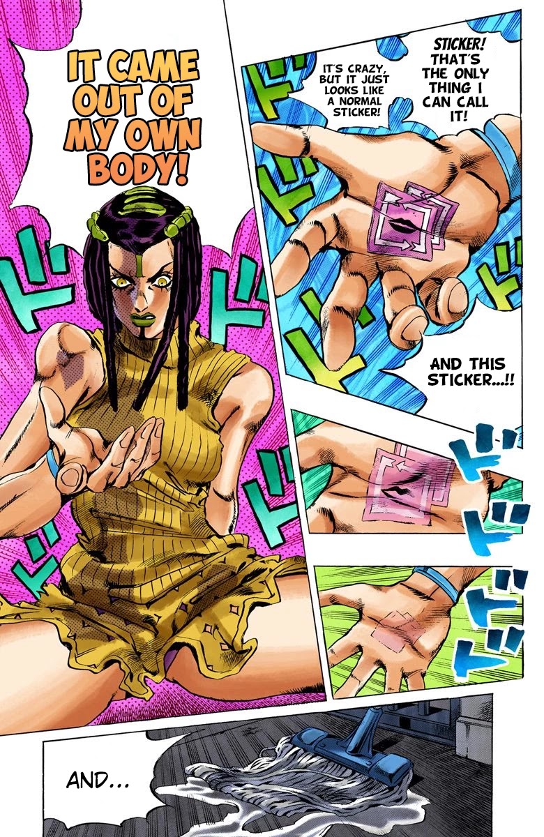 JoJo's Bizarre Adventure Part 6 - Stone Ocean (Official Colored) chapter 21 page 18
