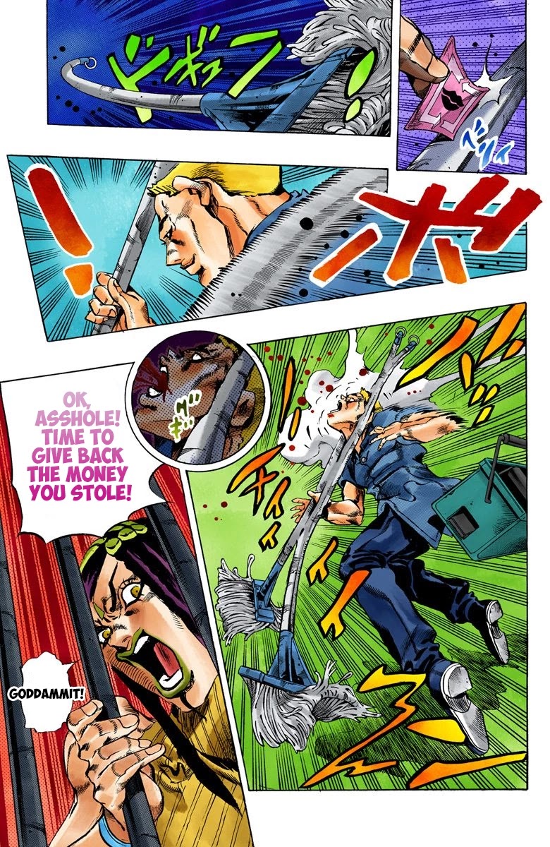 JoJo's Bizarre Adventure Part 6 - Stone Ocean (Official Colored) chapter 22 page 1