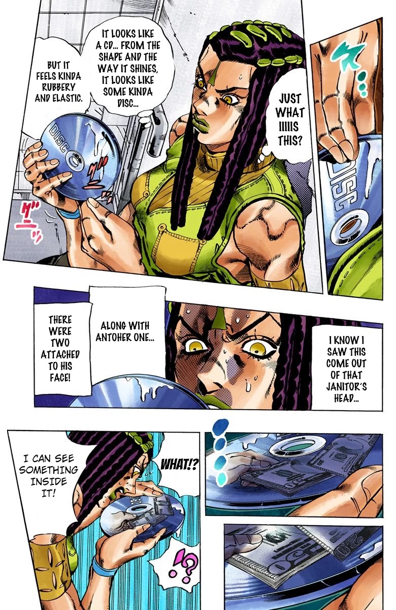 JoJo's Bizarre Adventure Part 6 - Stone Ocean (Official Colored) chapter 22 page 11