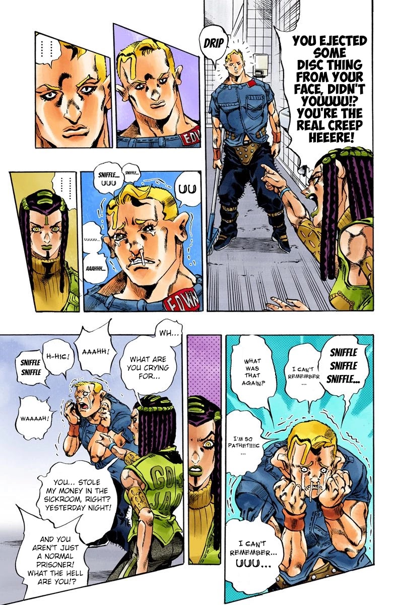 JoJo's Bizarre Adventure Part 6 - Stone Ocean (Official Colored) chapter 22 page 16