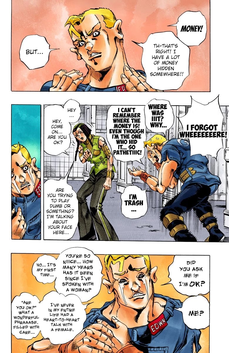 JoJo's Bizarre Adventure Part 6 - Stone Ocean (Official Colored) chapter 22 page 17