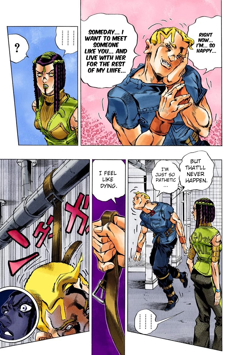 JoJo's Bizarre Adventure Part 6 - Stone Ocean (Official Colored) chapter 22 page 18