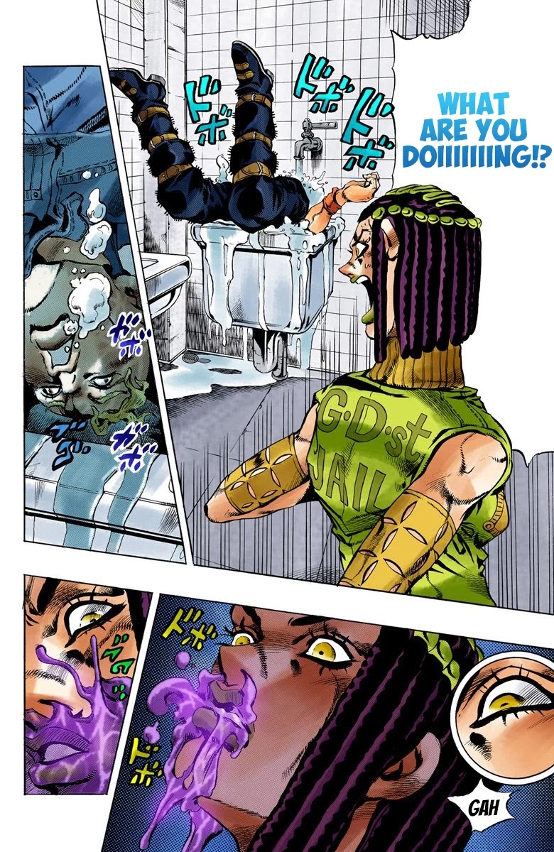 JoJo's Bizarre Adventure Part 6 - Stone Ocean (Official Colored) chapter 23 page 13