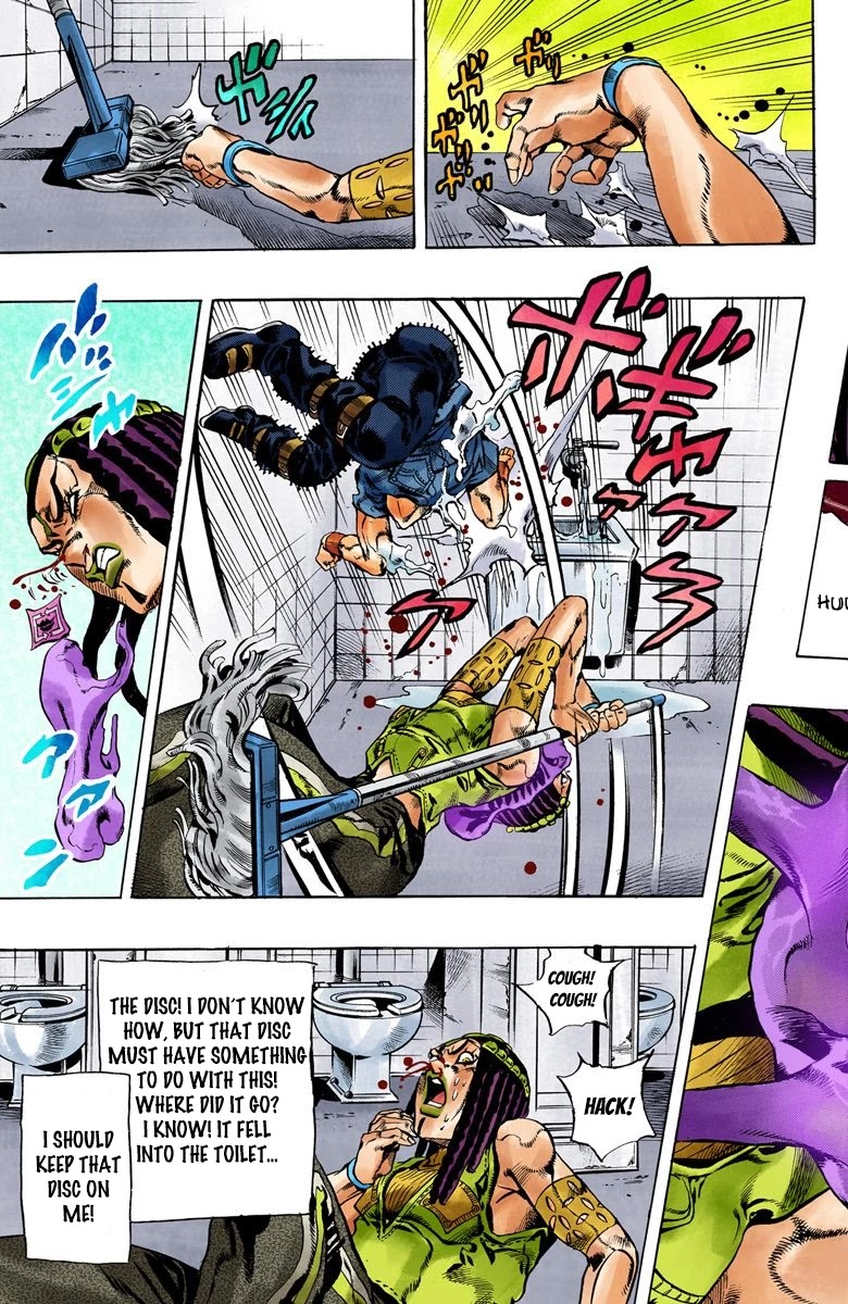 JoJo's Bizarre Adventure Part 6 - Stone Ocean (Official Colored) chapter 23 page 18