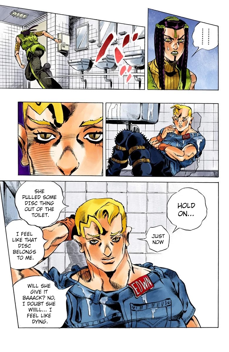 JoJo's Bizarre Adventure Part 6 - Stone Ocean (Official Colored) chapter 23 page 20