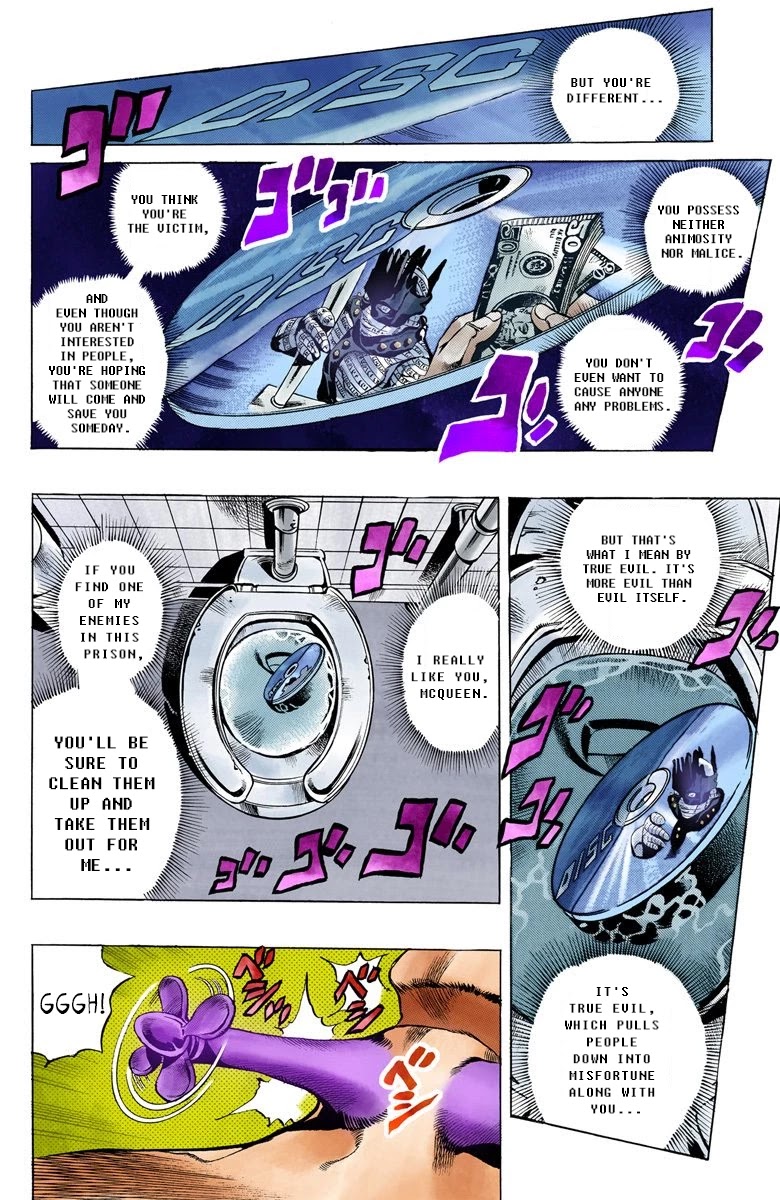 JoJo's Bizarre Adventure Part 6 - Stone Ocean (Official Colored) chapter 23 page 3