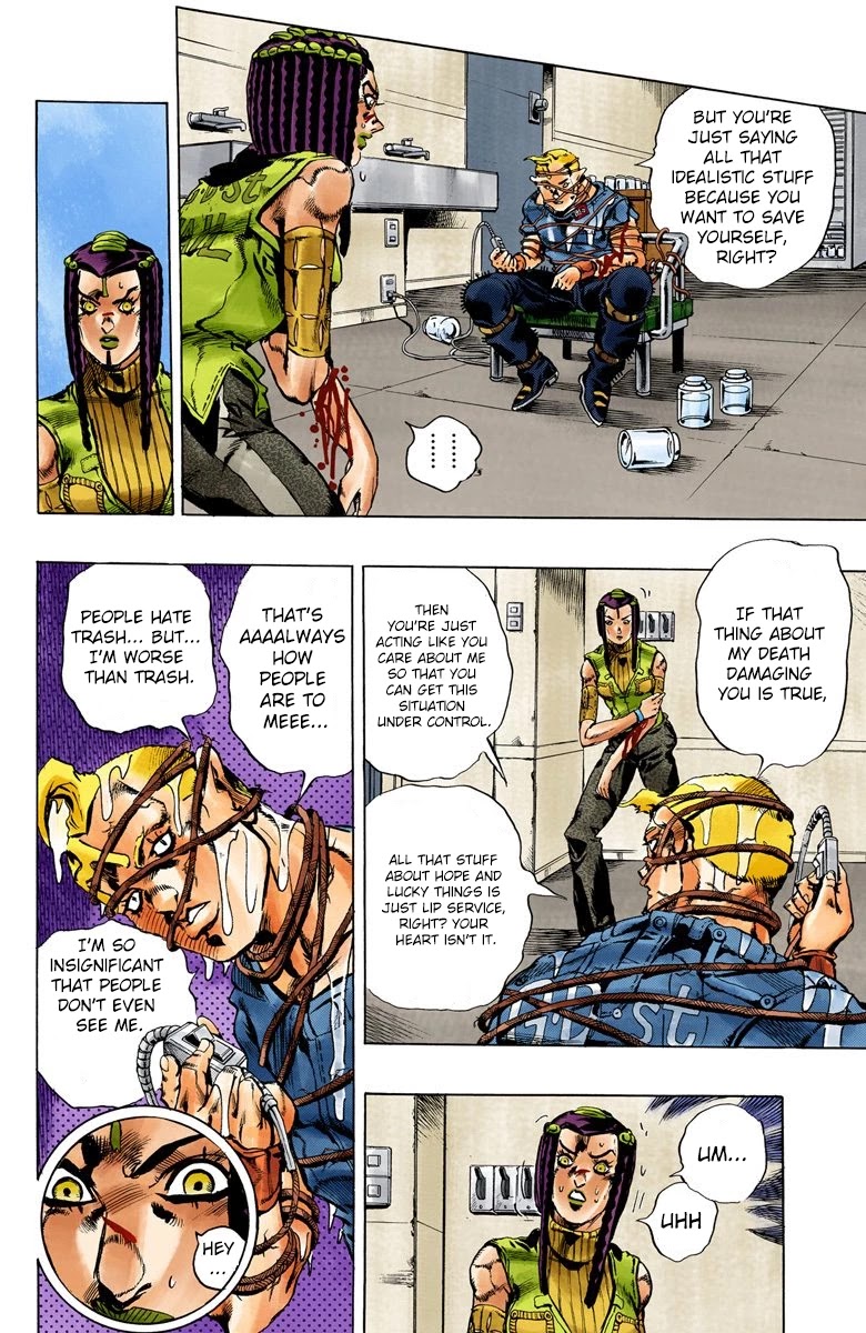 JoJo's Bizarre Adventure Part 6 - Stone Ocean (Official Colored) chapter 25 page 11