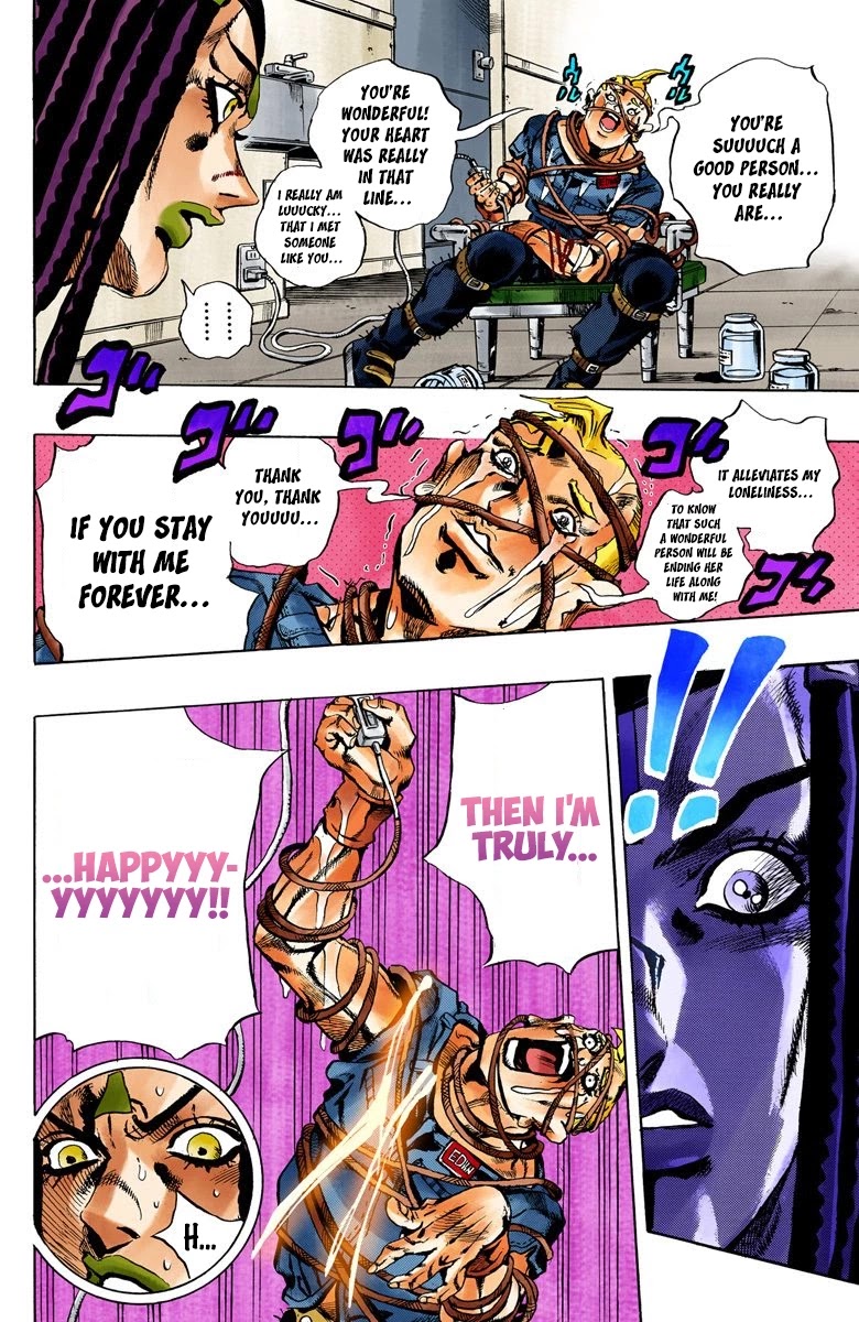 JoJo's Bizarre Adventure Part 6 - Stone Ocean (Official Colored) chapter 25 page 13