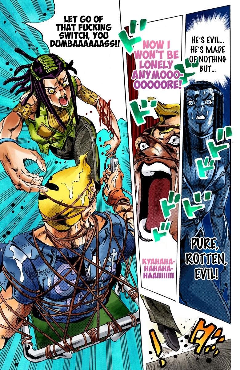 JoJo's Bizarre Adventure Part 6 - Stone Ocean (Official Colored) chapter 25 page 14