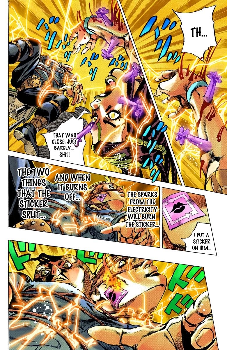 JoJo's Bizarre Adventure Part 6 - Stone Ocean (Official Colored) chapter 25 page 17