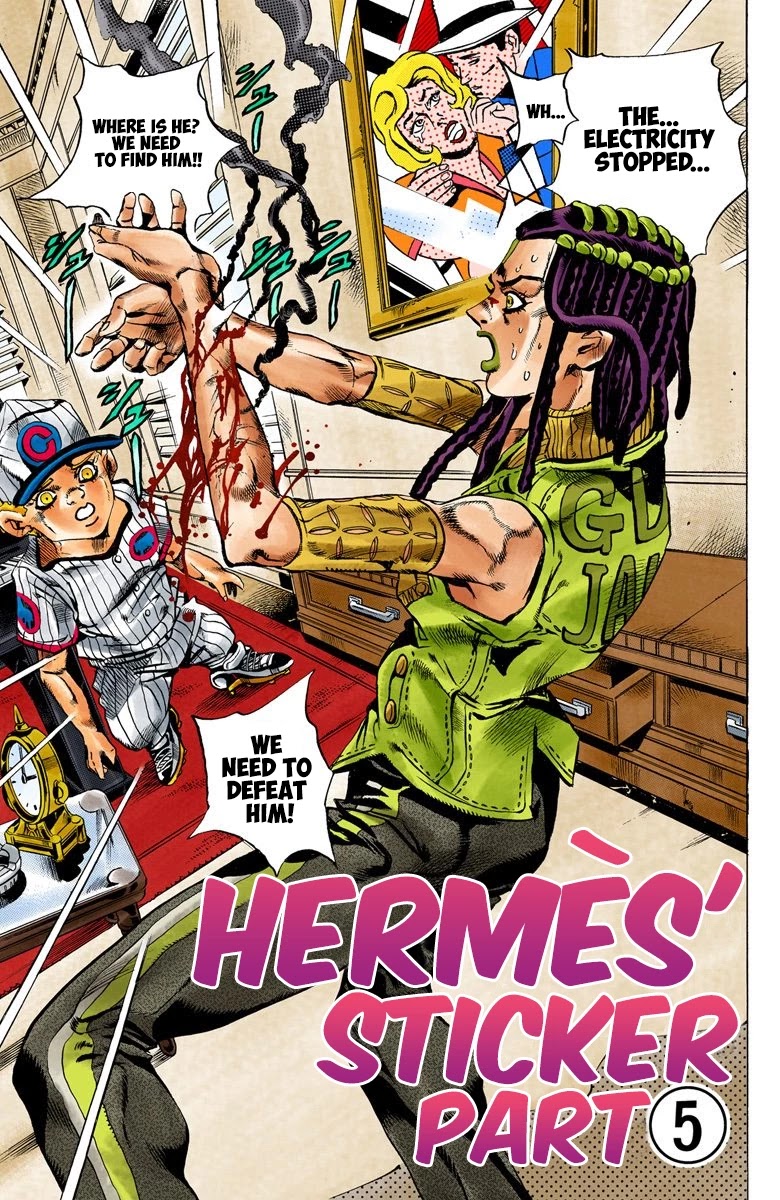 JoJo's Bizarre Adventure Part 6 - Stone Ocean (Official Colored) chapter 25 page 2