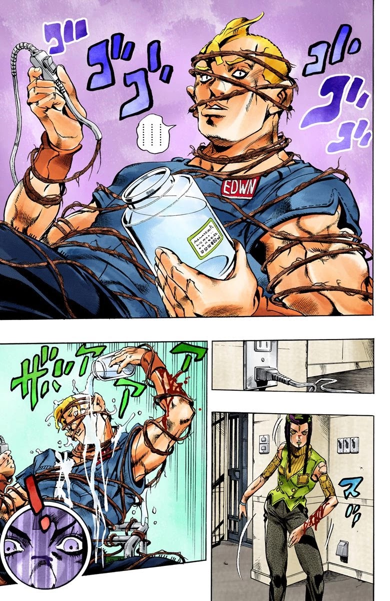 JoJo's Bizarre Adventure Part 6 - Stone Ocean (Official Colored) chapter 25 page 6