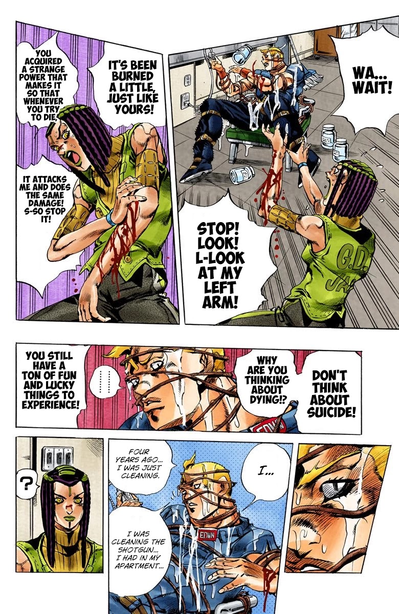 JoJo's Bizarre Adventure Part 6 - Stone Ocean (Official Colored) chapter 25 page 7
