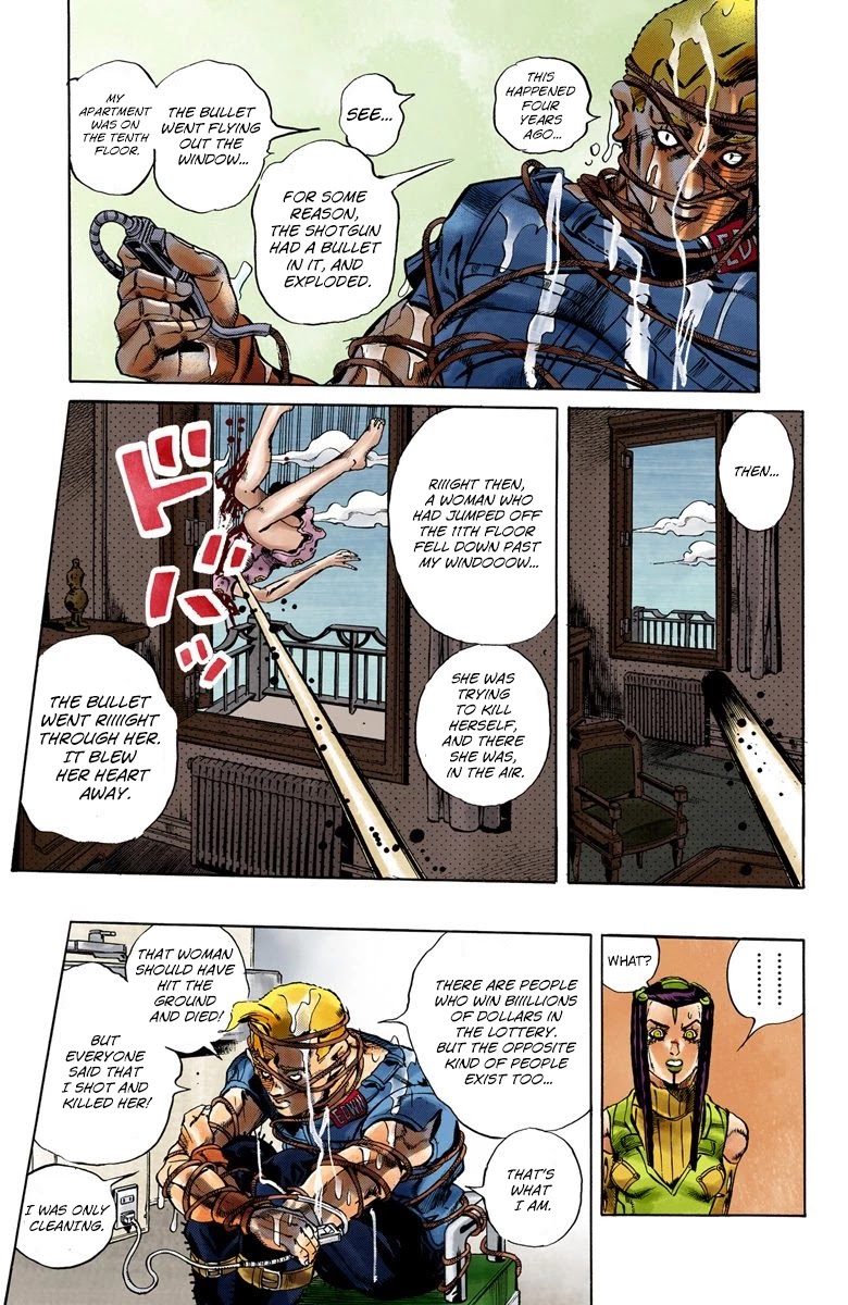 JoJo's Bizarre Adventure Part 6 - Stone Ocean (Official Colored) chapter 25 page 8