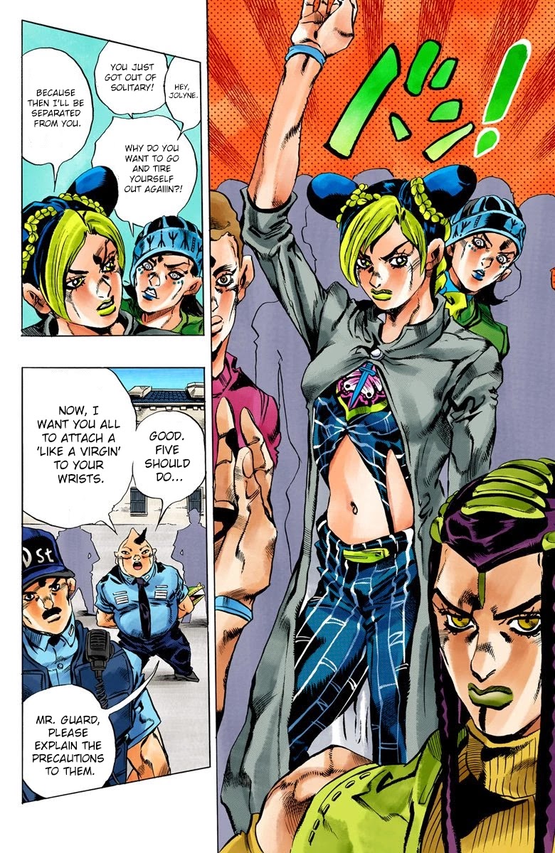 JoJo's Bizarre Adventure Part 6 - Stone Ocean (Official Colored) chapter 26 page 10