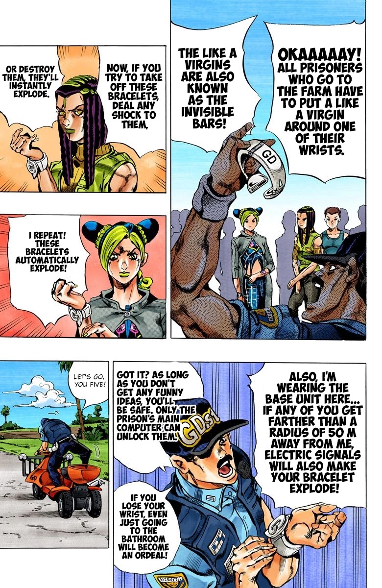 JoJo's Bizarre Adventure Part 6 - Stone Ocean (Official Colored) chapter 26 page 11