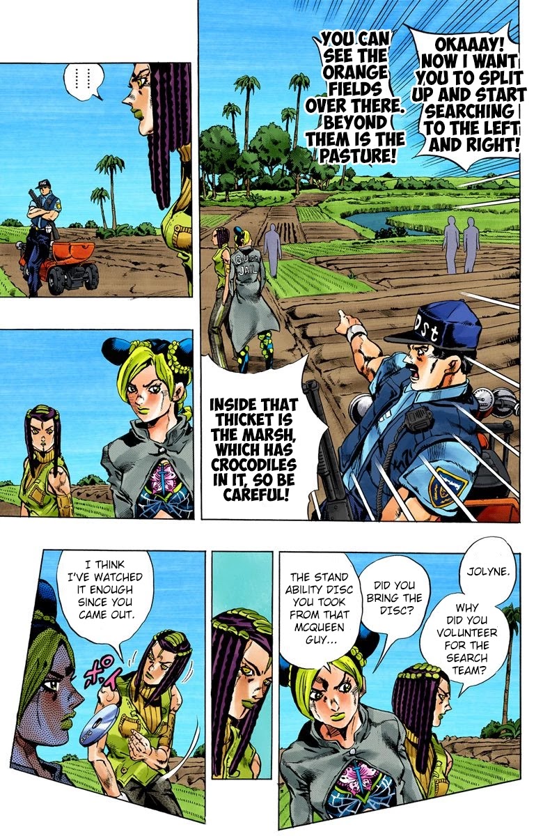 JoJo's Bizarre Adventure Part 6 - Stone Ocean (Official Colored) chapter 26 page 13