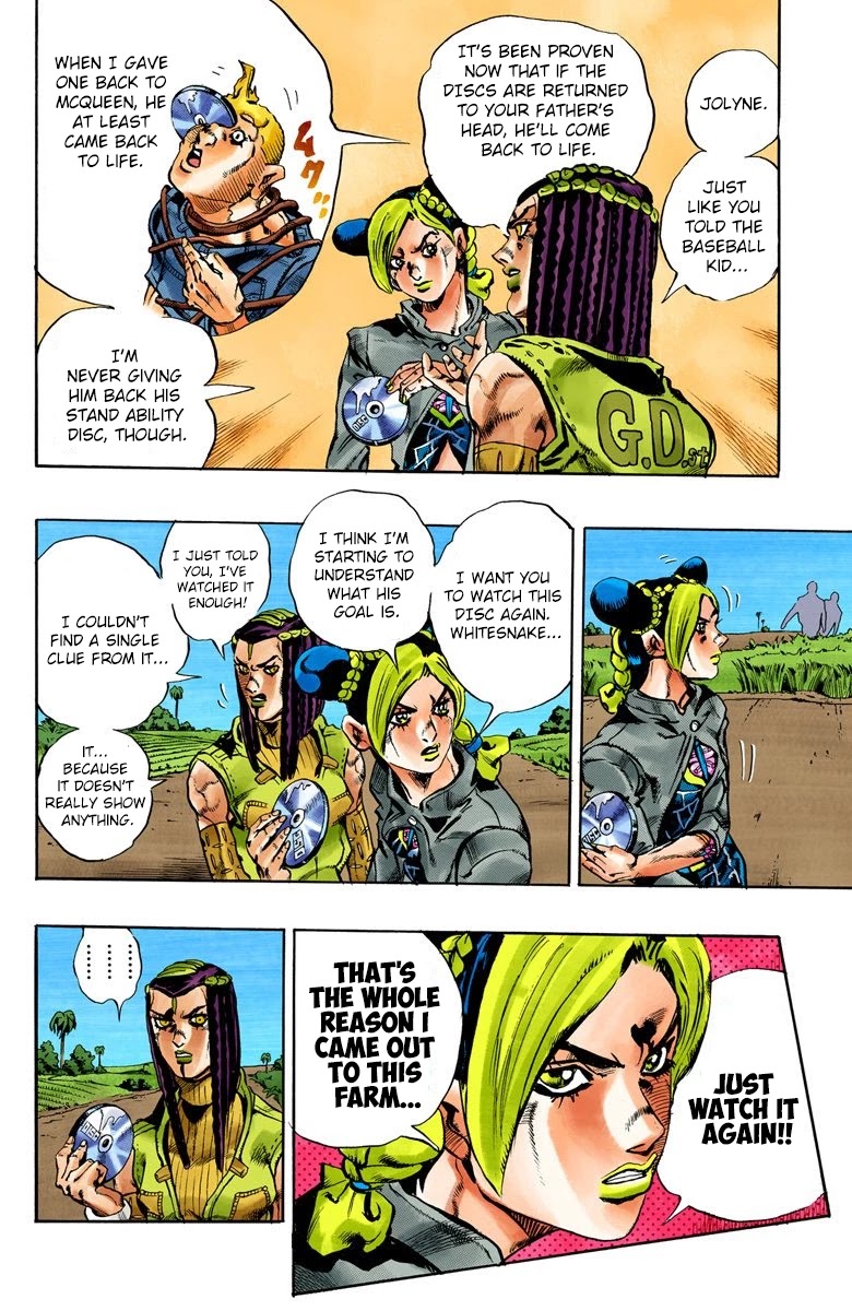 JoJo's Bizarre Adventure Part 6 - Stone Ocean (Official Colored) chapter 26 page 14