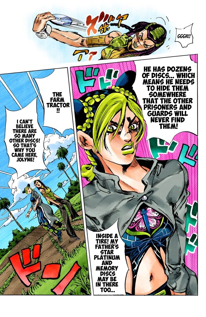 JoJo's Bizarre Adventure Part 6 - Stone Ocean (Official Colored) chapter 26 page 19