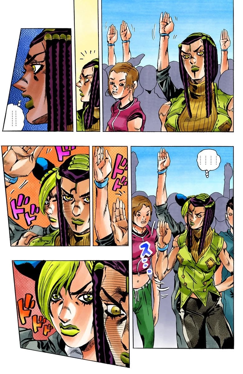 JoJo's Bizarre Adventure Part 6 - Stone Ocean (Official Colored) chapter 26 page 9