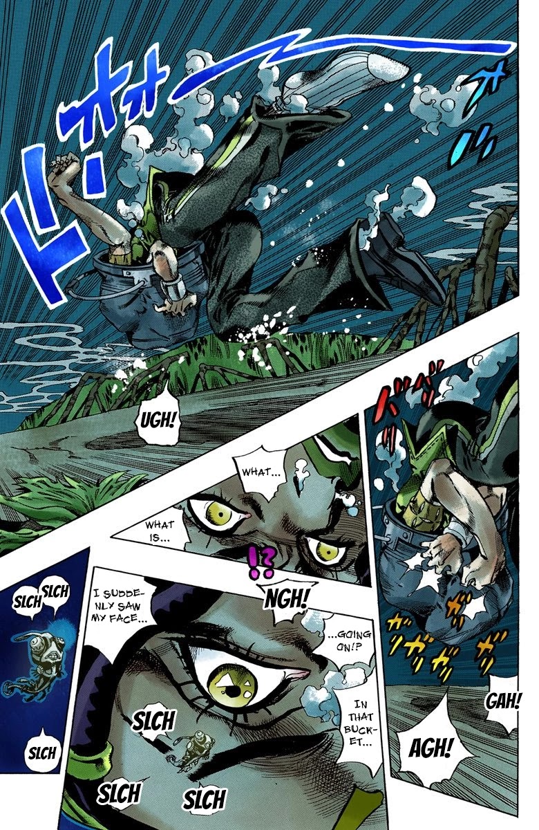 JoJo's Bizarre Adventure Part 6 - Stone Ocean (Official Colored) chapter 28 page 11