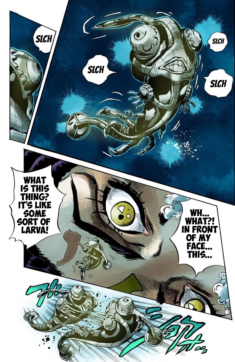 JoJo's Bizarre Adventure Part 6 - Stone Ocean (Official Colored) chapter 28 page 12