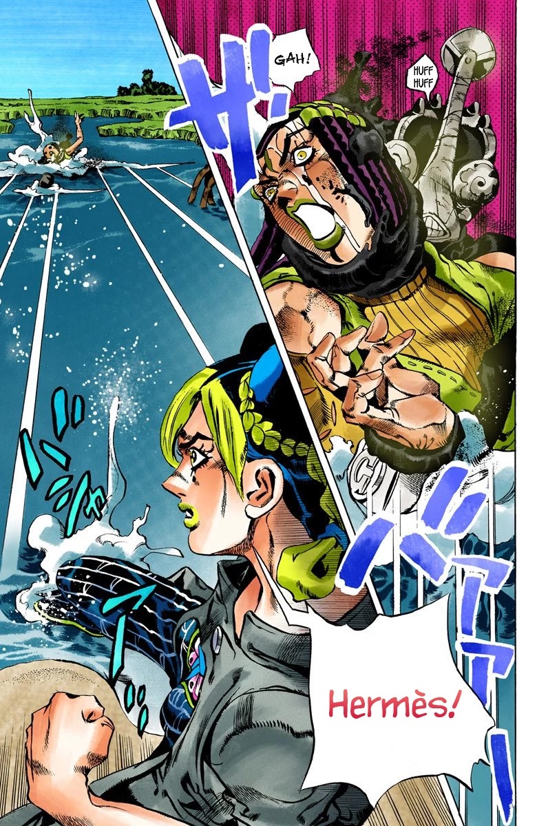 JoJo's Bizarre Adventure Part 6 - Stone Ocean (Official Colored) chapter 28 page 15