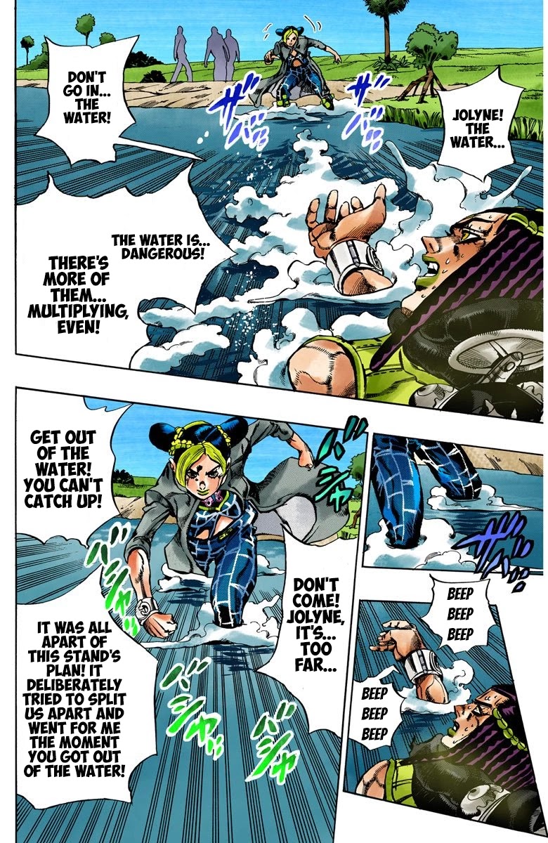 JoJo's Bizarre Adventure Part 6 - Stone Ocean (Official Colored) chapter 28 page 16