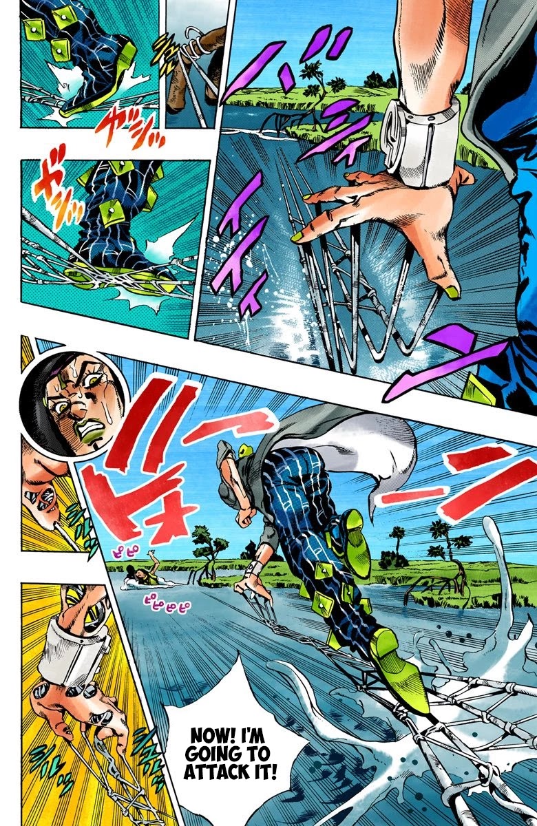 JoJo's Bizarre Adventure Part 6 - Stone Ocean (Official Colored) chapter 28 page 18