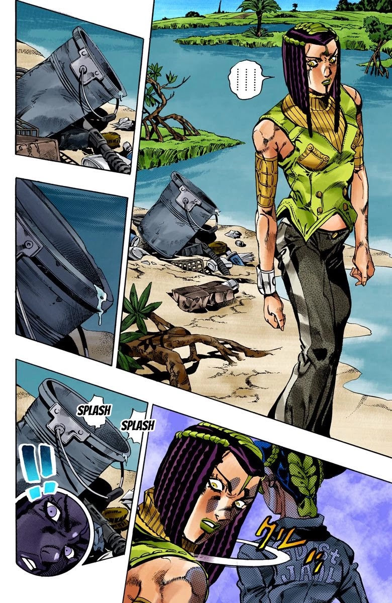 JoJo's Bizarre Adventure Part 6 - Stone Ocean (Official Colored) chapter 28 page 6
