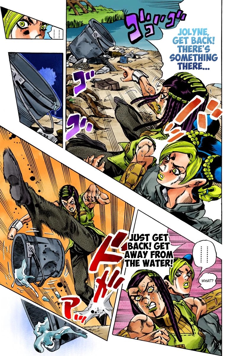 JoJo's Bizarre Adventure Part 6 - Stone Ocean (Official Colored) chapter 28 page 7