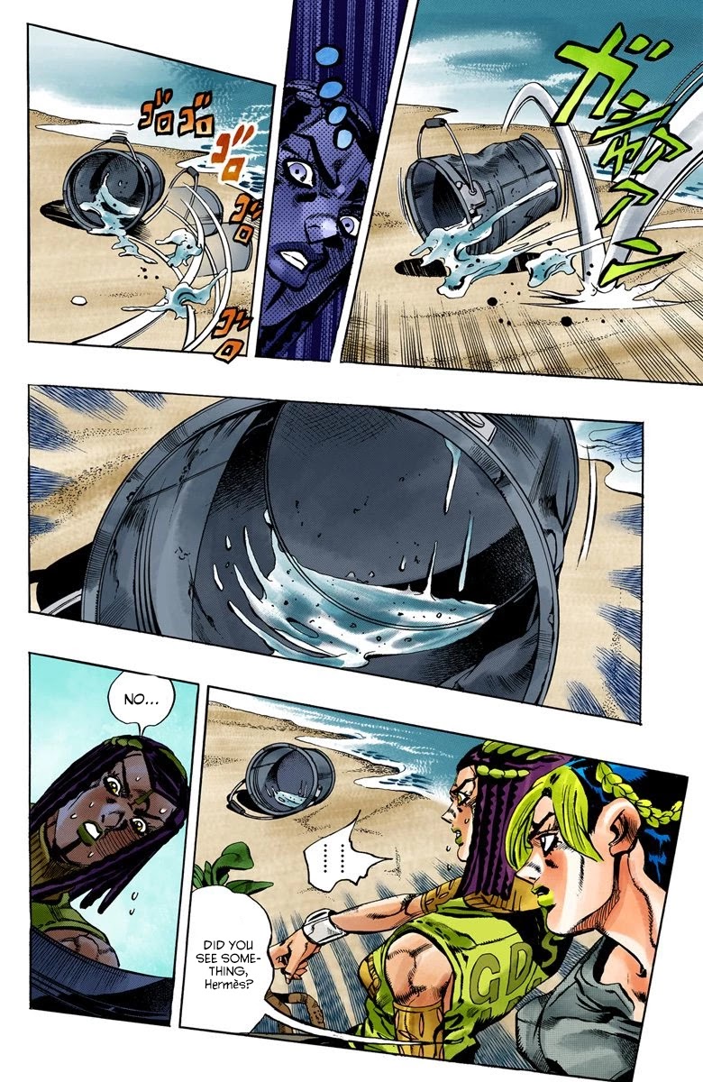 JoJo's Bizarre Adventure Part 6 - Stone Ocean (Official Colored) chapter 28 page 8