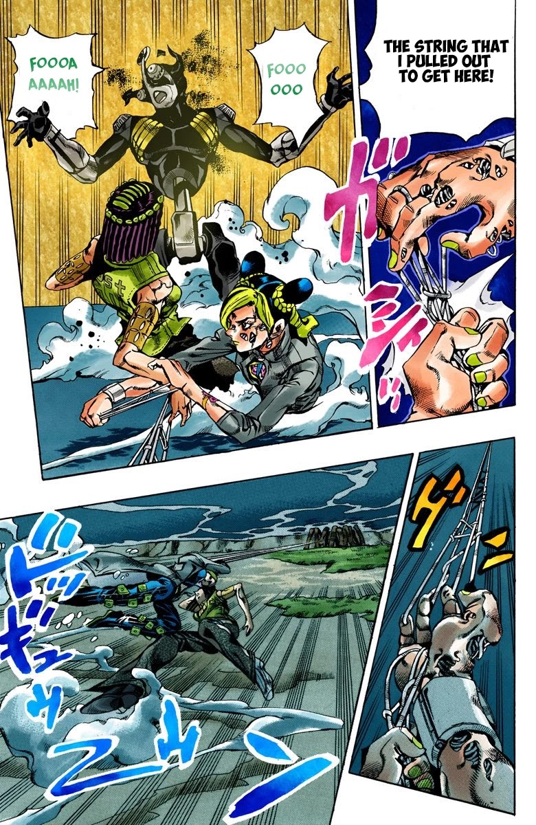 JoJo's Bizarre Adventure Part 6 - Stone Ocean (Official Colored) chapter 29 page 10