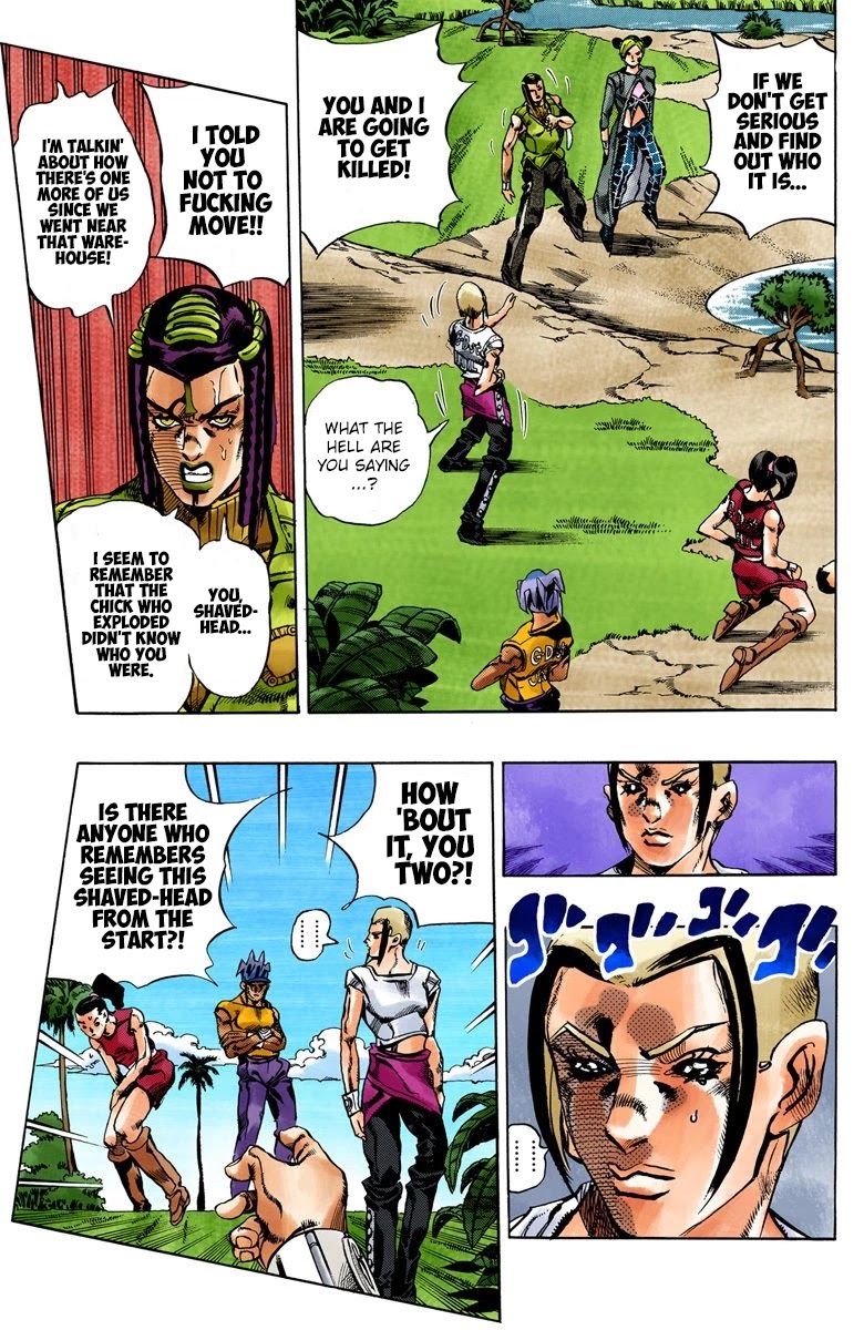 JoJo's Bizarre Adventure Part 6 - Stone Ocean (Official Colored) chapter 29 page 18