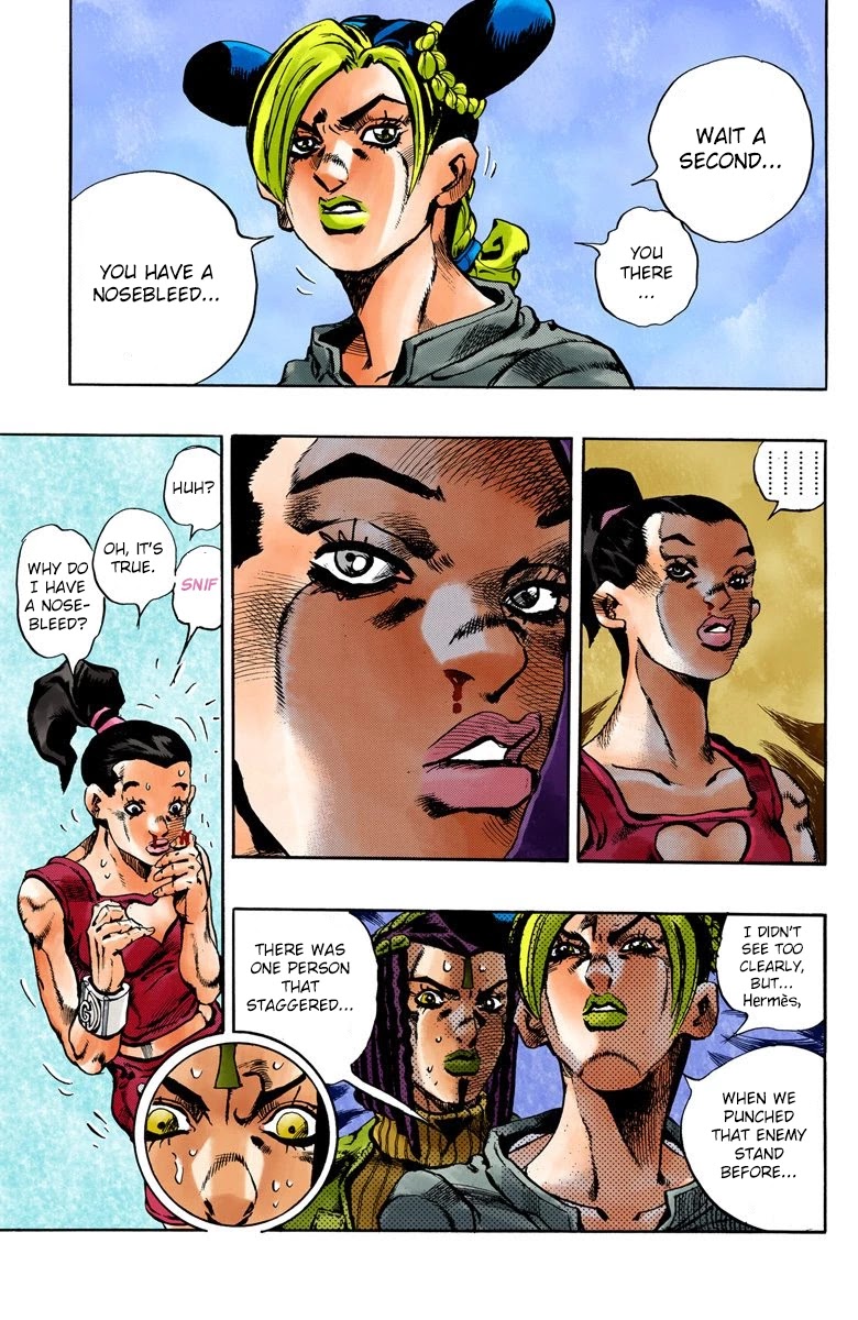 JoJo's Bizarre Adventure Part 6 - Stone Ocean (Official Colored) chapter 29 page 20