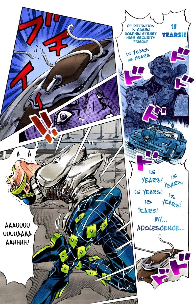 JoJo's Bizarre Adventure Part 6 - Stone Ocean (Official Colored) chapter 3 page 3