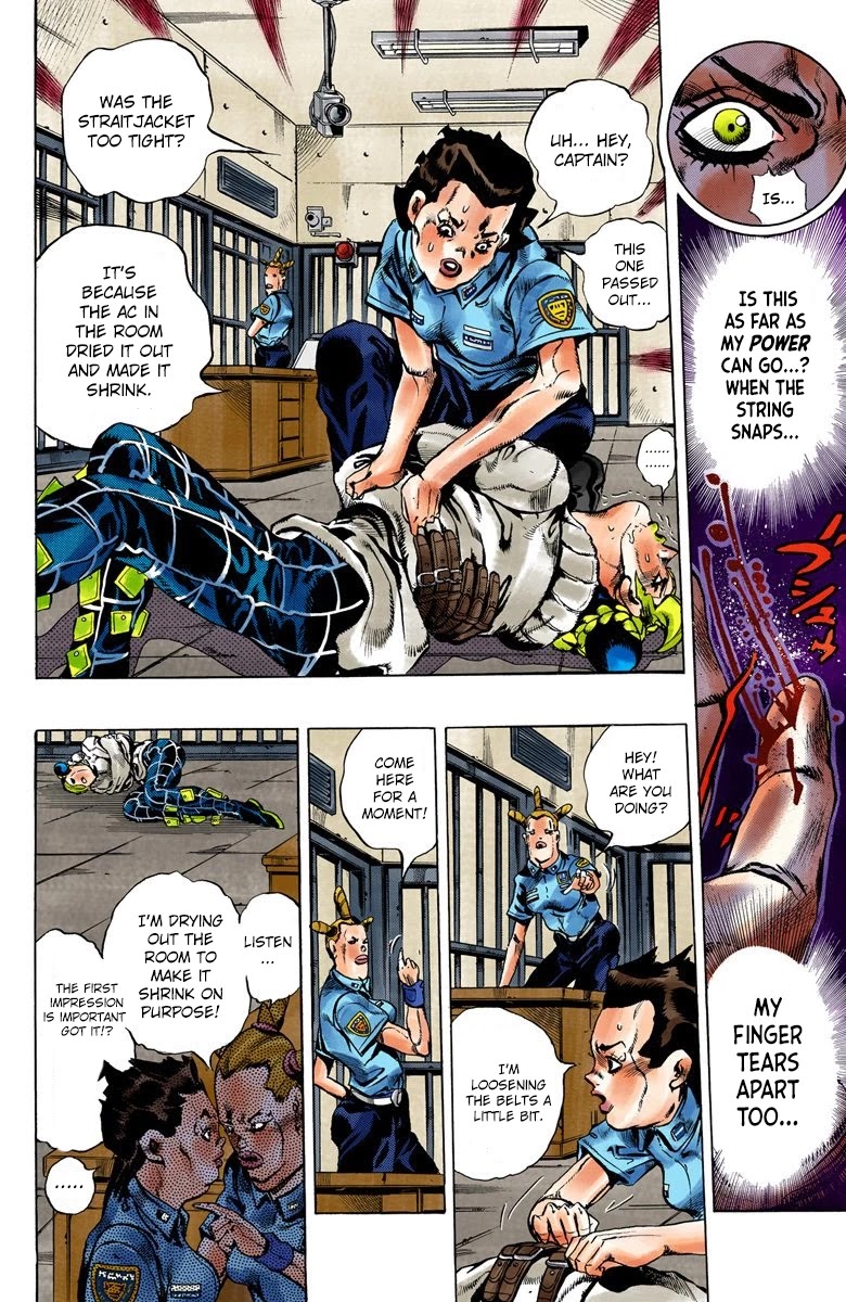 JoJo's Bizarre Adventure Part 6 - Stone Ocean (Official Colored) chapter 3 page 4