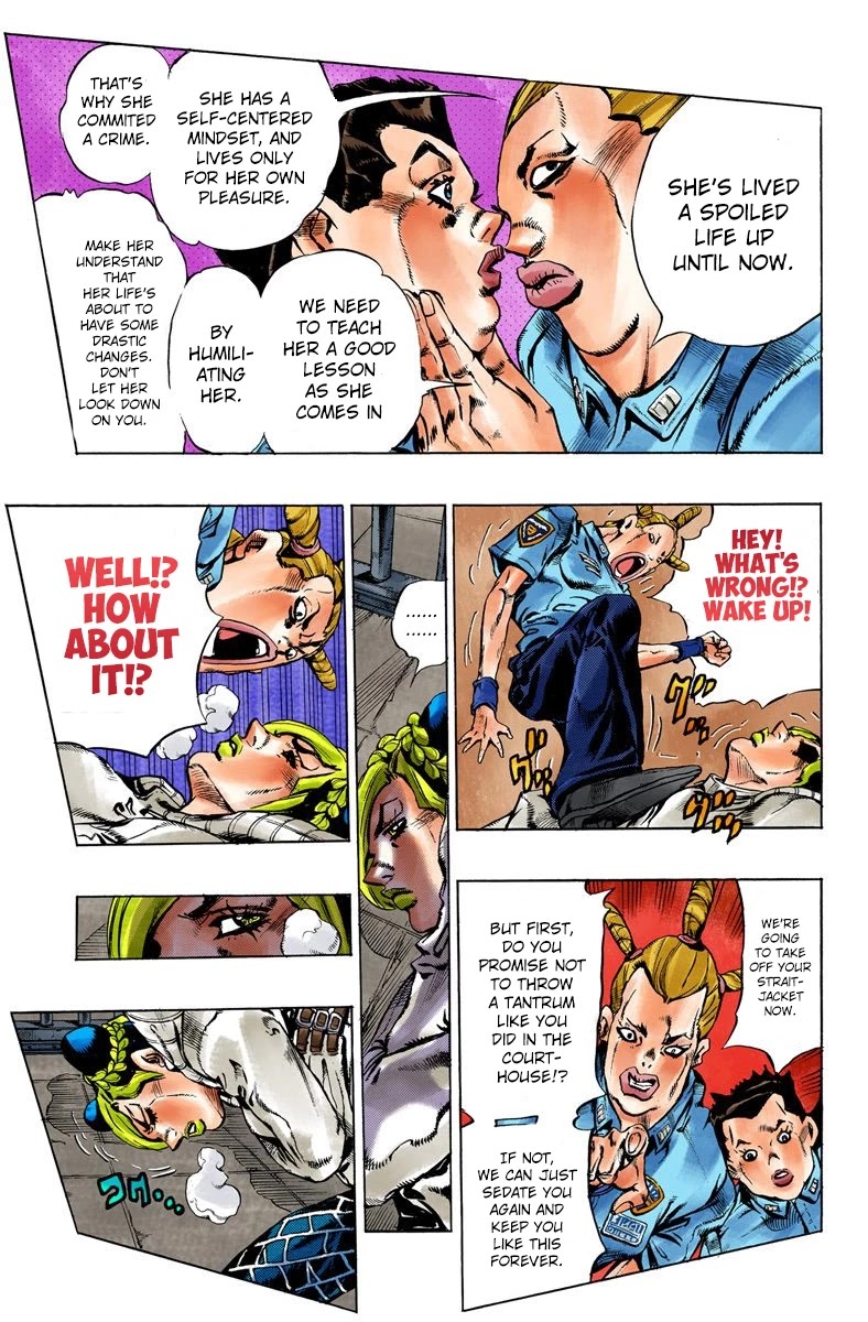 JoJo's Bizarre Adventure Part 6 - Stone Ocean (Official Colored) chapter 3 page 5