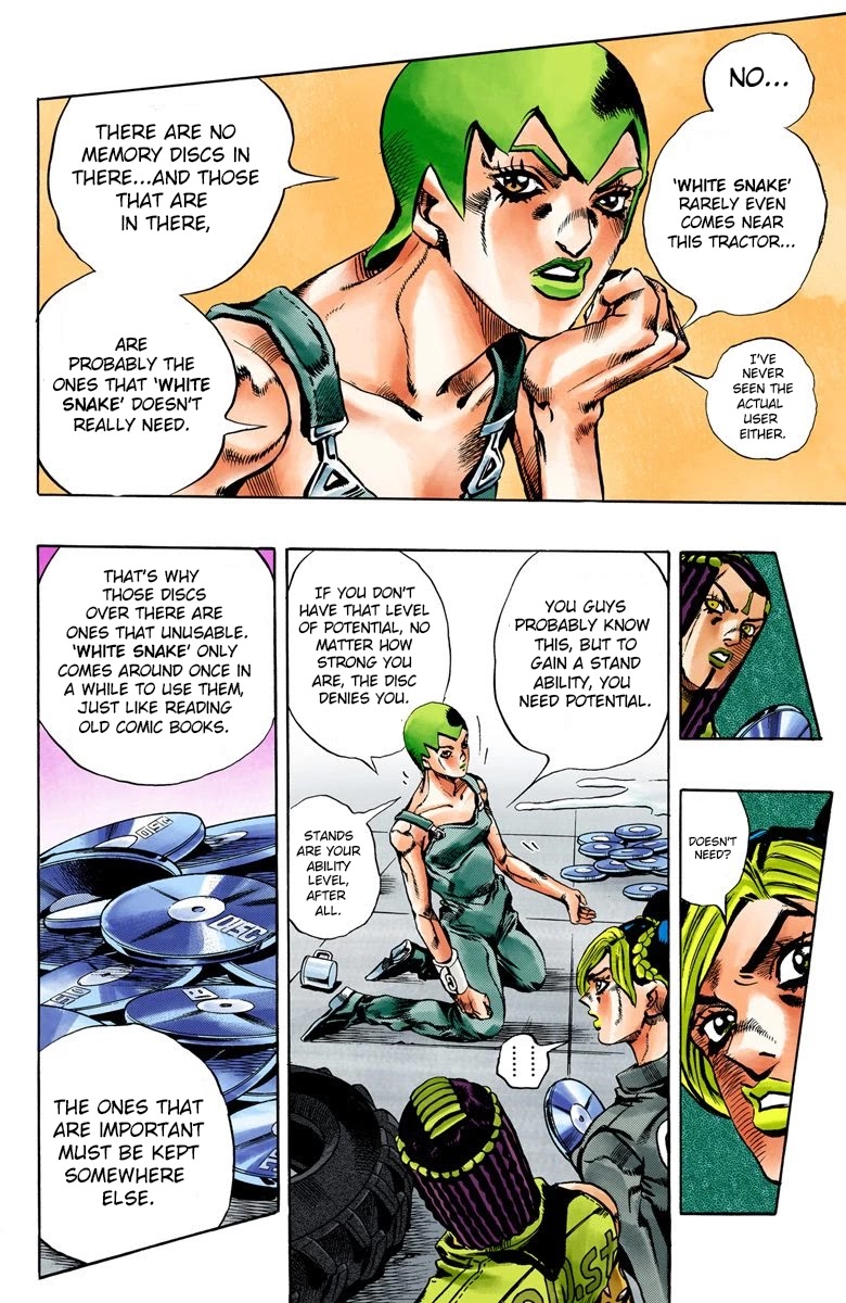 JoJo's Bizarre Adventure Part 6 - Stone Ocean (Official Colored) chapter 33 page 11