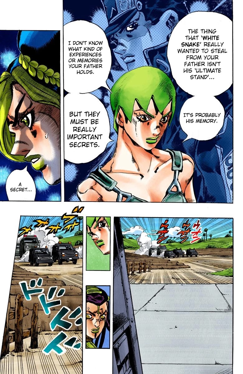 JoJo's Bizarre Adventure Part 6 - Stone Ocean (Official Colored) chapter 33 page 12
