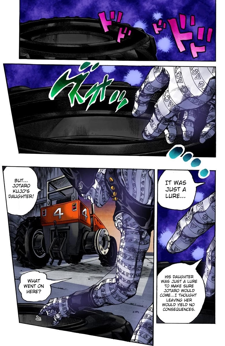 JoJo's Bizarre Adventure Part 6 - Stone Ocean (Official Colored) chapter 33 page 16