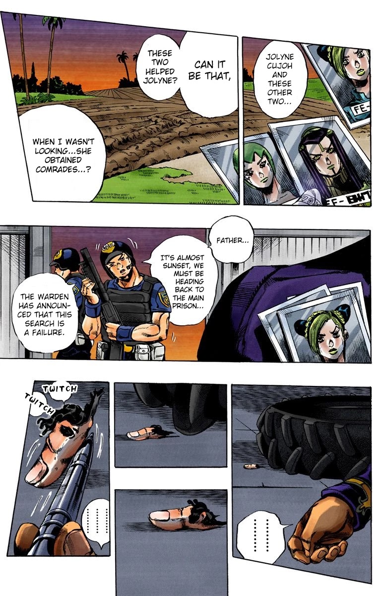 JoJo's Bizarre Adventure Part 6 - Stone Ocean (Official Colored) chapter 33 page 18