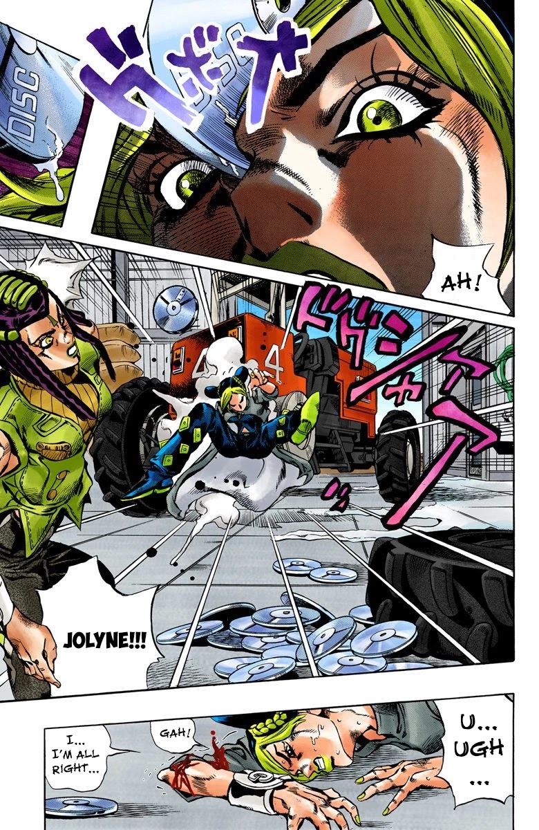 JoJo's Bizarre Adventure Part 6 - Stone Ocean (Official Colored) chapter 33 page 4