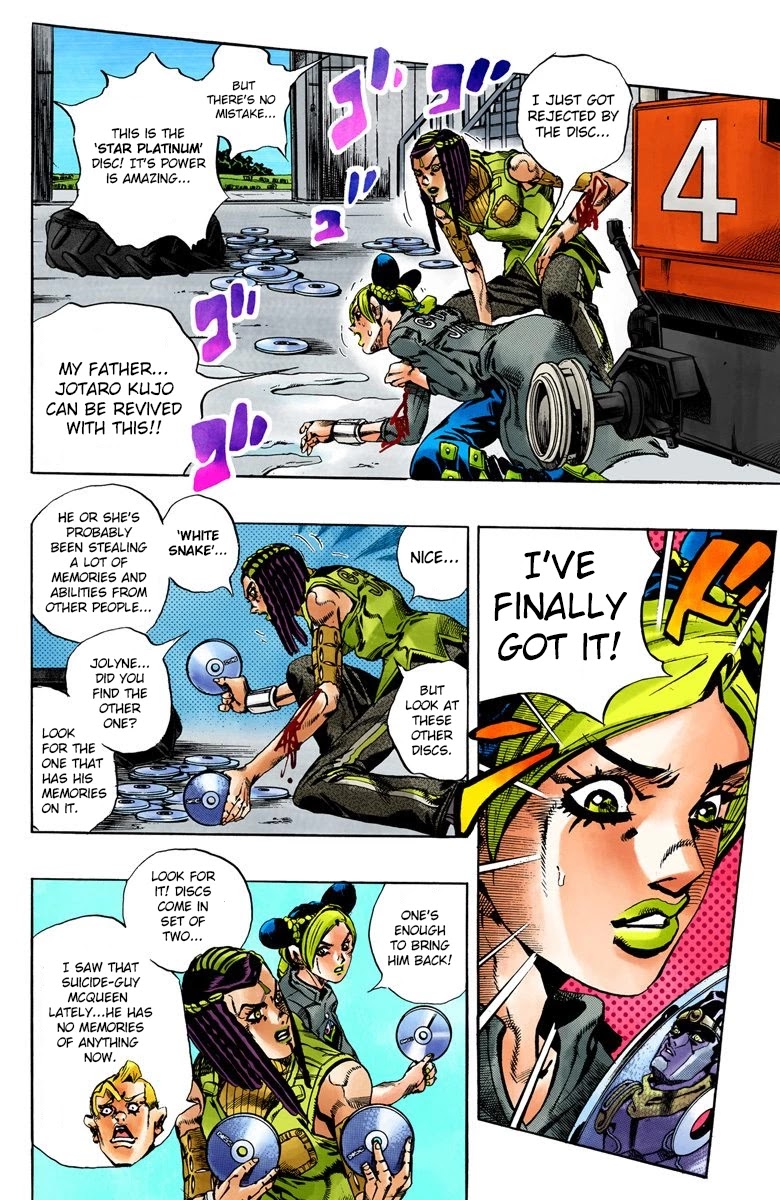 JoJo's Bizarre Adventure Part 6 - Stone Ocean (Official Colored) chapter 33 page 5