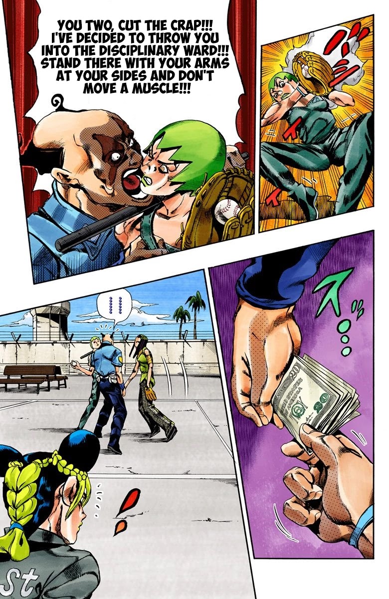 JoJo's Bizarre Adventure Part 6 - Stone Ocean (Official Colored) chapter 36 page 10
